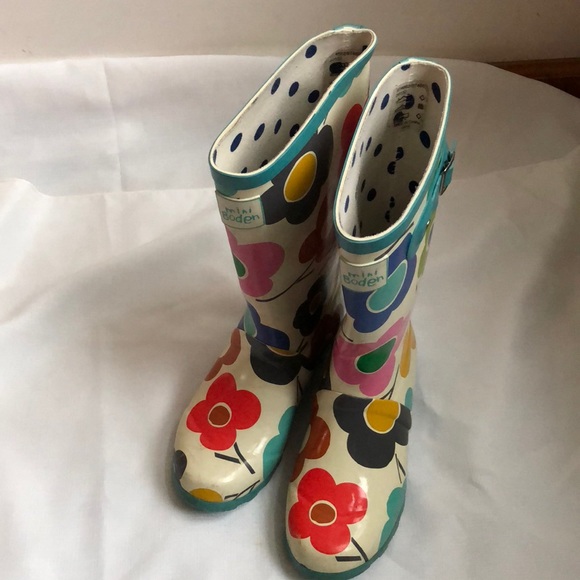 Mini boden rain boots Clearance